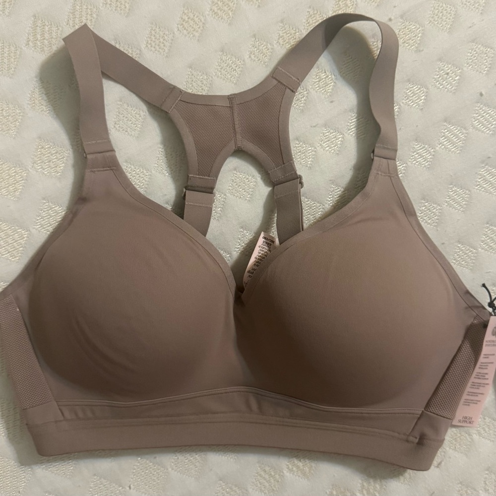 Victoria's Secret Taupe Racerback Sports Bra